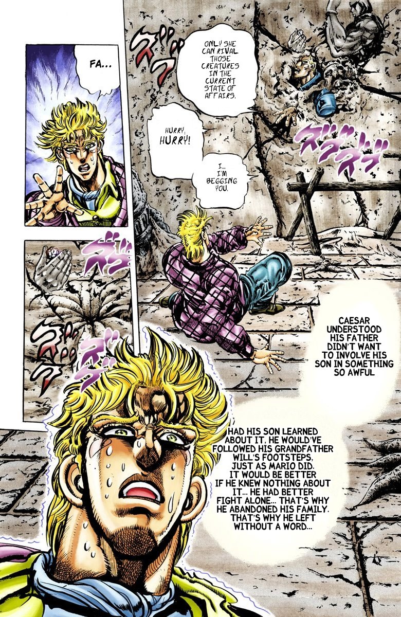 Read JoJo's Bizarre Adventure Part 2 Battle Tendency en Manga Online