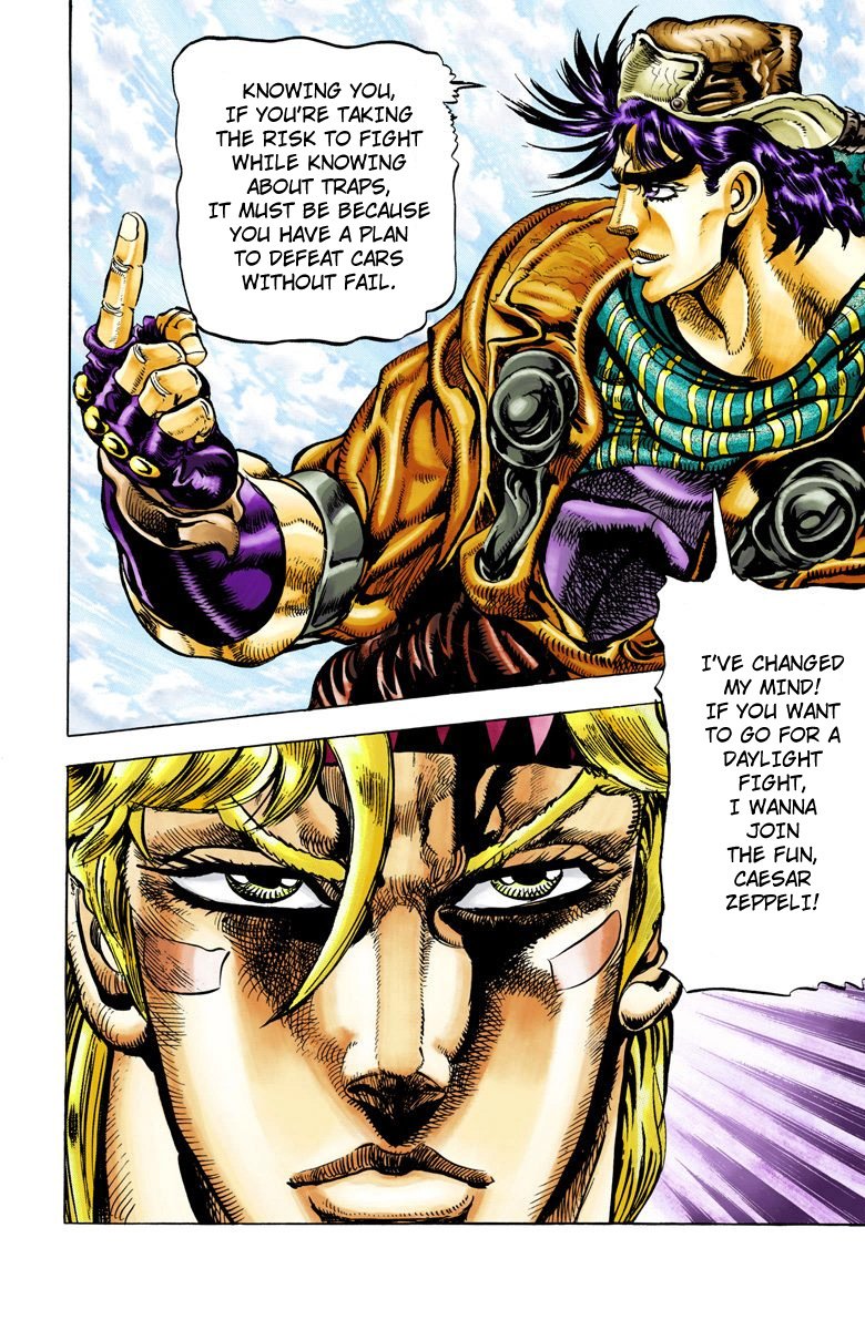 Read JoJo's Bizarre Adventure Part 2 Battle Tendency en Manga Online