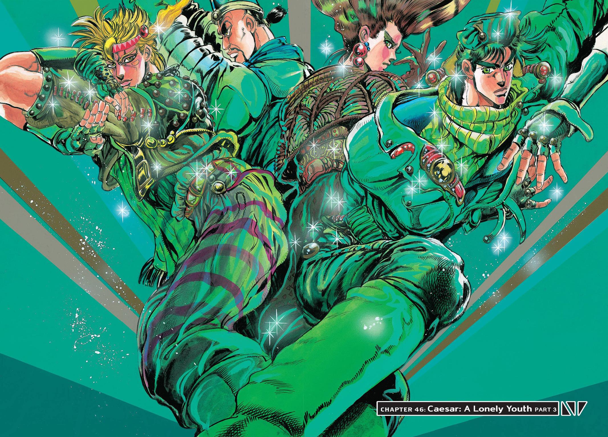 Read JoJo's Bizarre Adventure Part 2 Battle Tendency en Manga Online