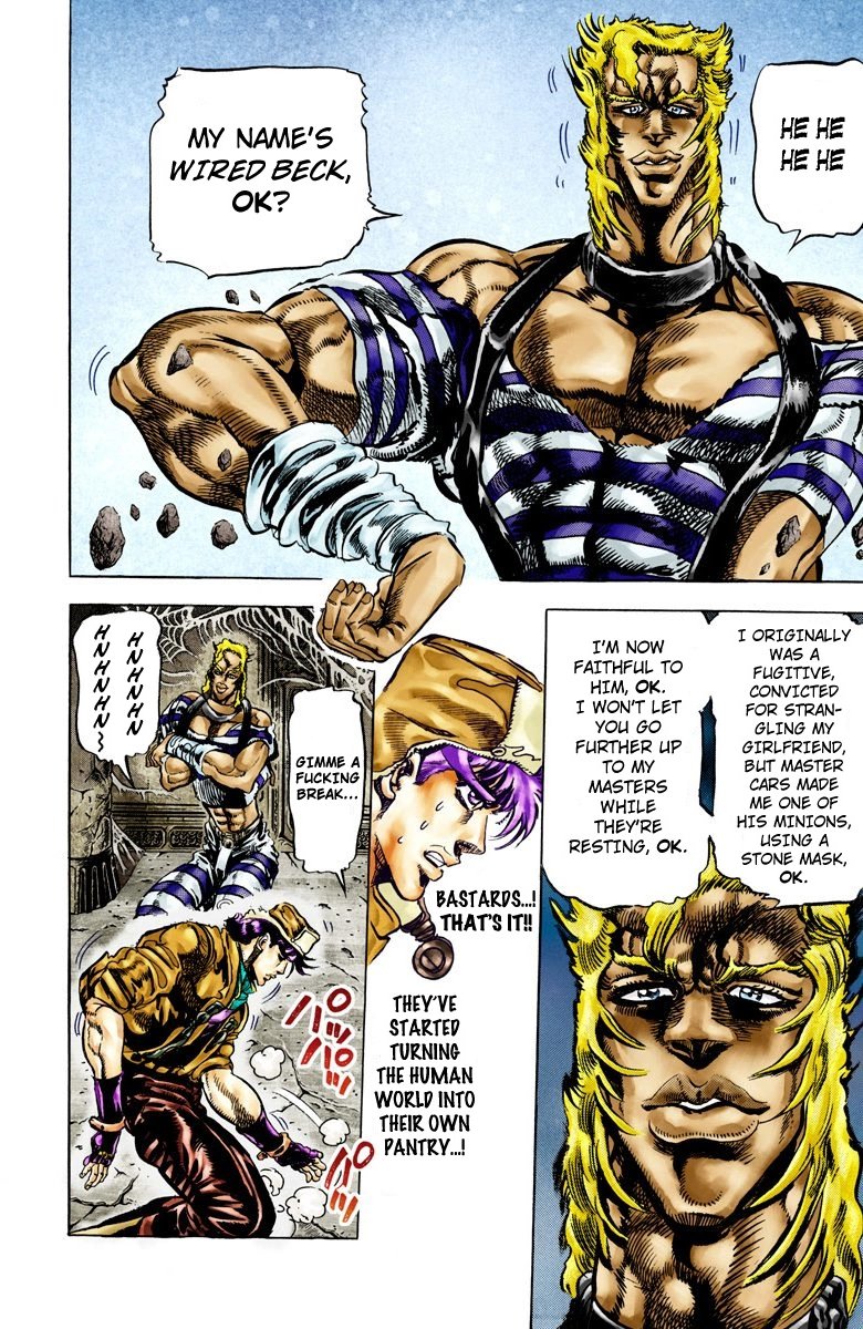 Read JoJo's Bizarre Adventure Part 2 Battle Tendency en Manga Online