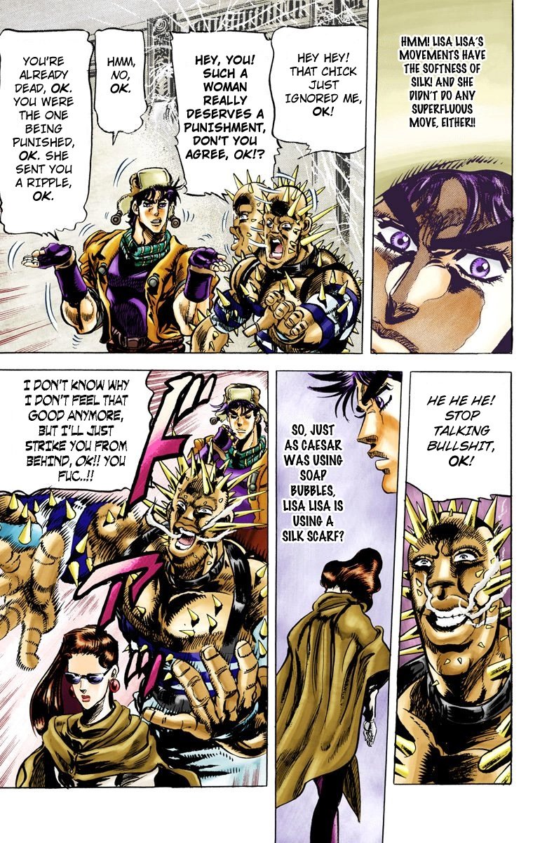 Read JoJo's Bizarre Adventure Part 2 Battle Tendency en Manga Online