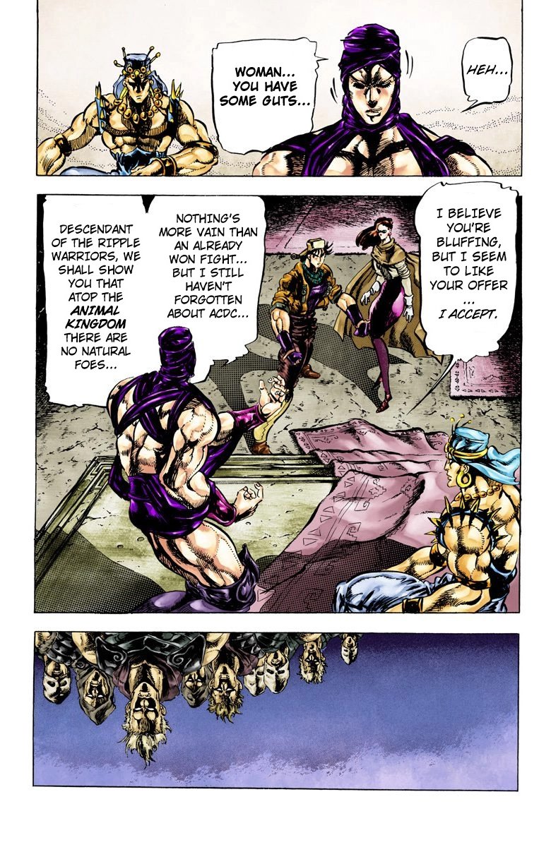 Read JoJo's Bizarre Adventure Part 2 Battle Tendency en Manga Online