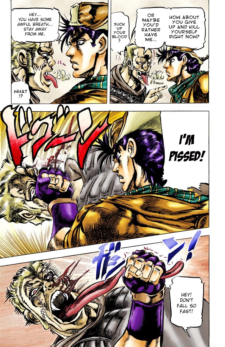 Read JoJo's Bizarre Adventure Part 2 Battle Tendency en Manga Online