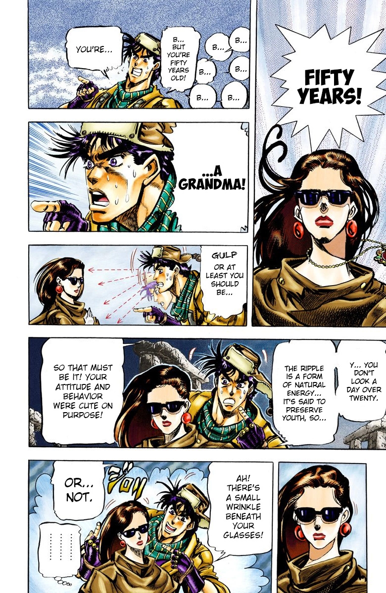 Read JoJo's Bizarre Adventure Part 2 Battle Tendency en Manga Online