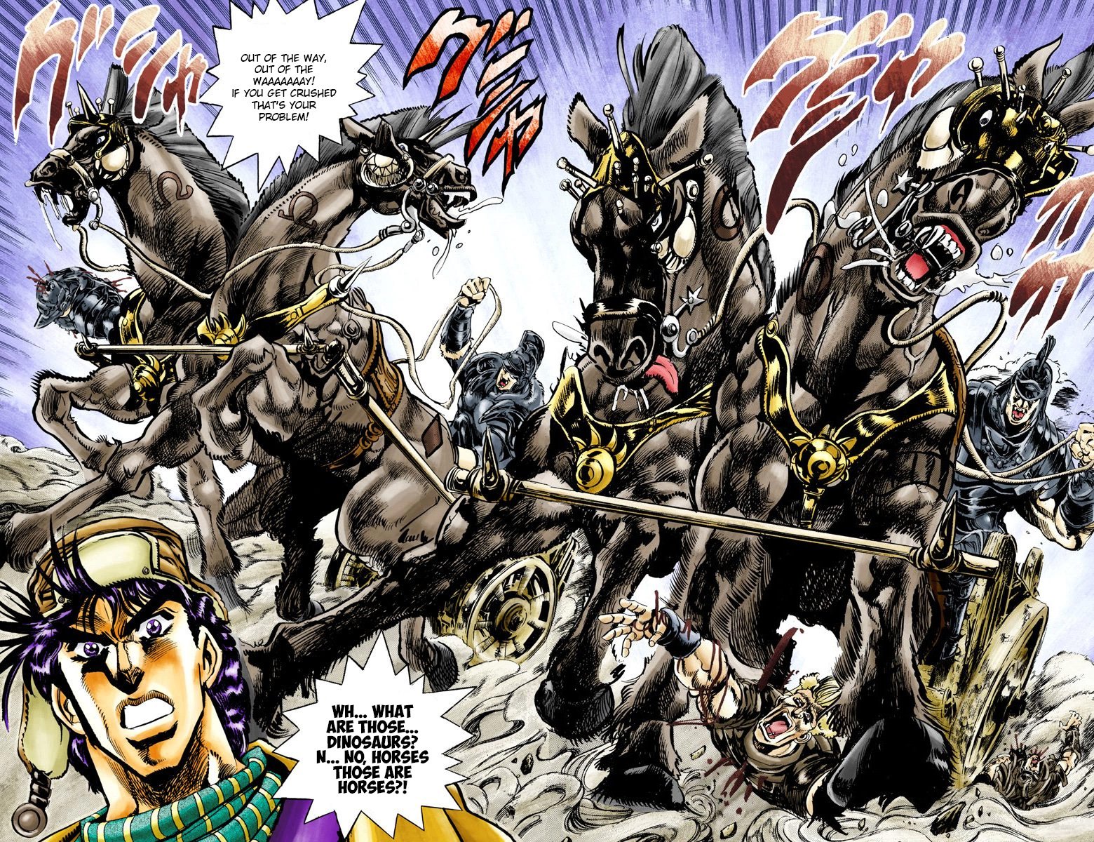 Read JoJo's Bizarre Adventure Part 2 Battle Tendency en Manga Online