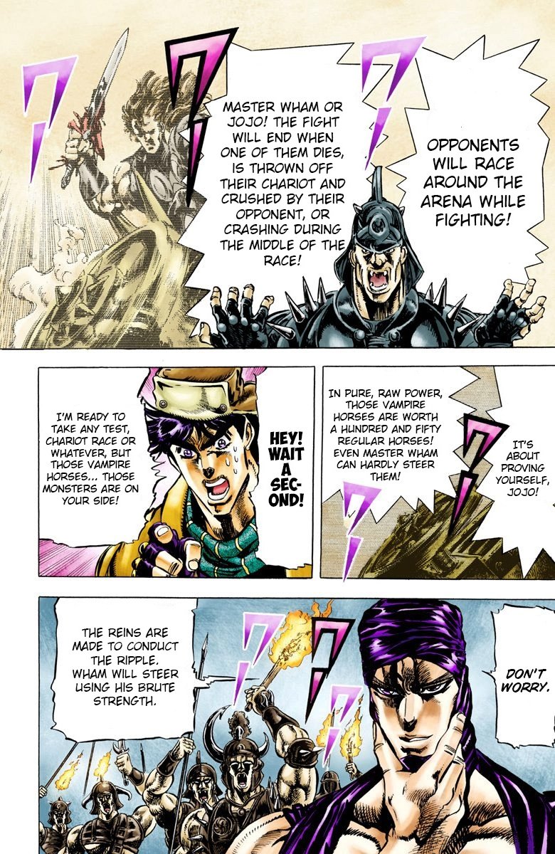 Read JoJo's Bizarre Adventure Part 2 Battle Tendency en Manga Online
