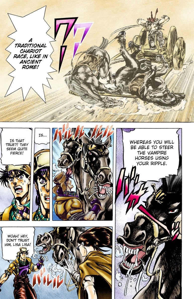 Read JoJo's Bizarre Adventure Part 2 Battle Tendency en Manga Online