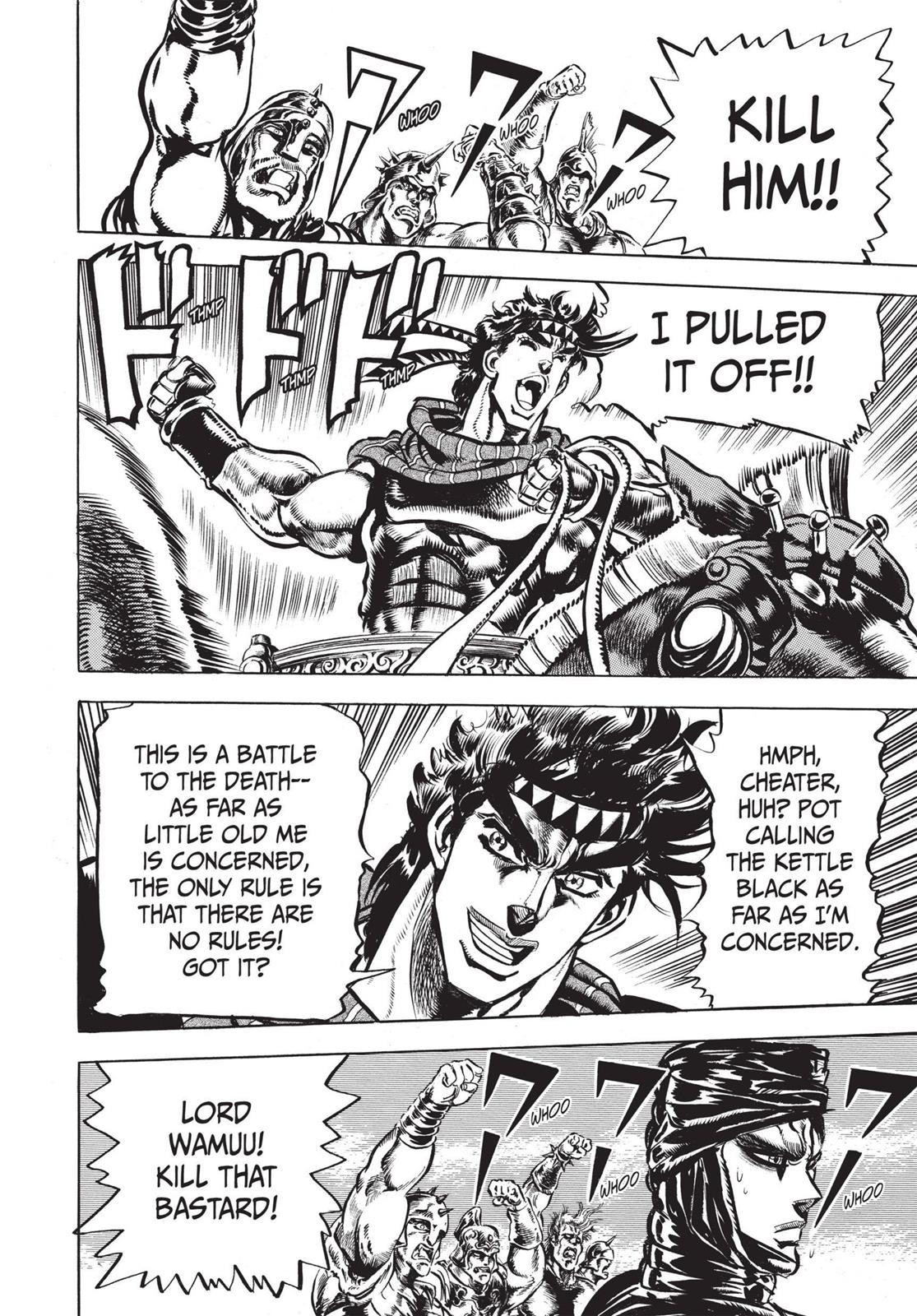 Read JoJo's Bizarre Adventure Part 2 Battle Tendency en Manga Online