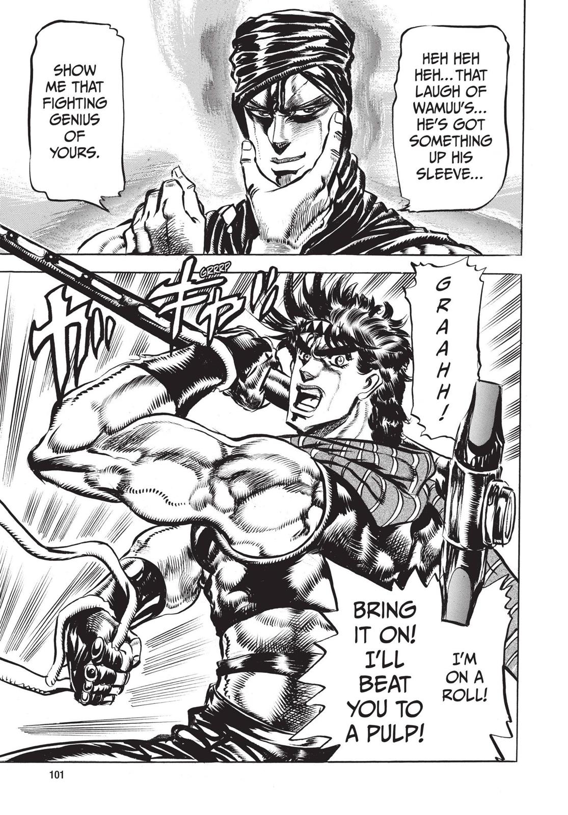 Read JoJo's Bizarre Adventure Part 2 Battle Tendency en Manga Online