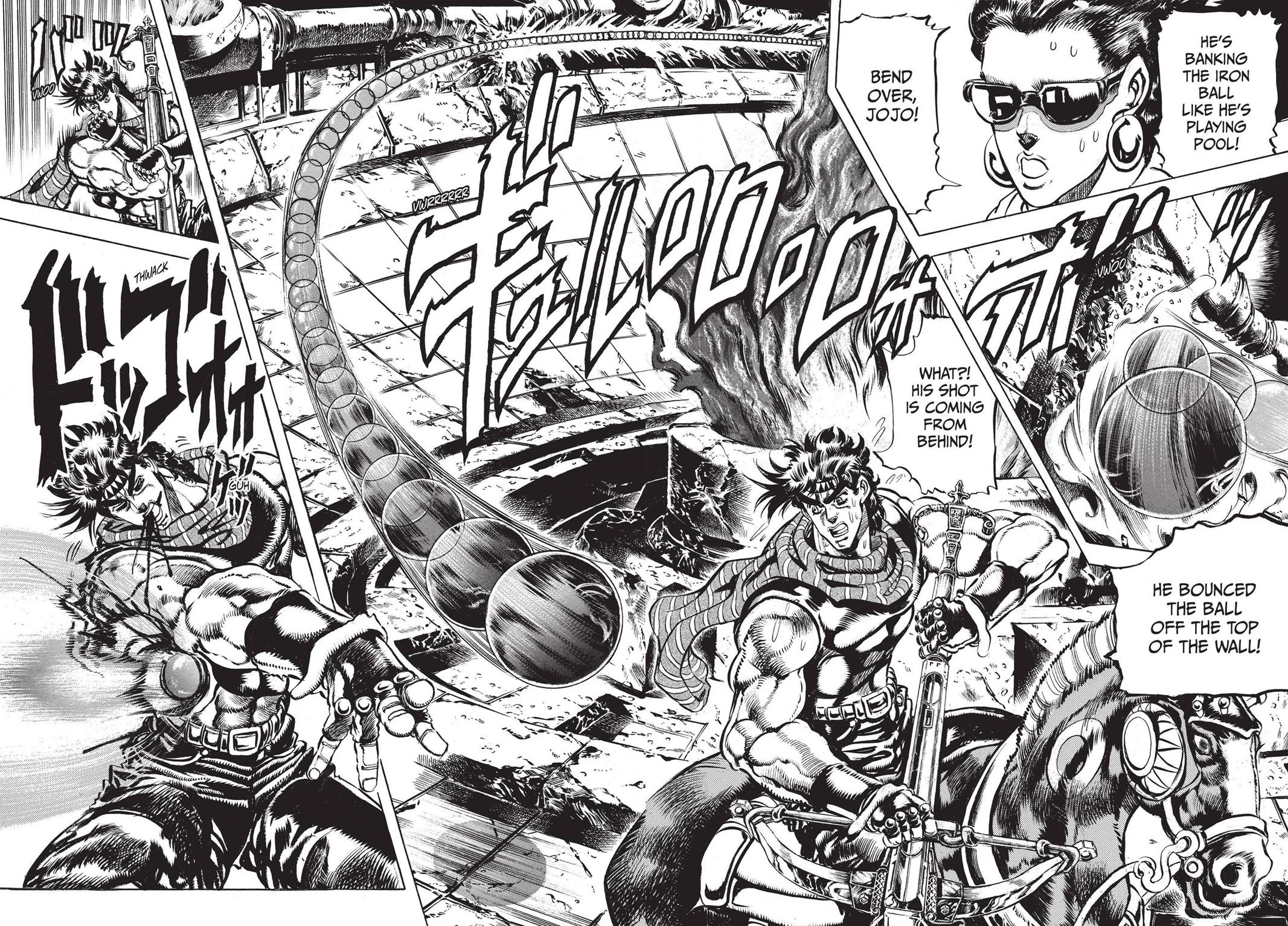 Read JoJo's Bizarre Adventure Part 2 Battle Tendency en Manga Online