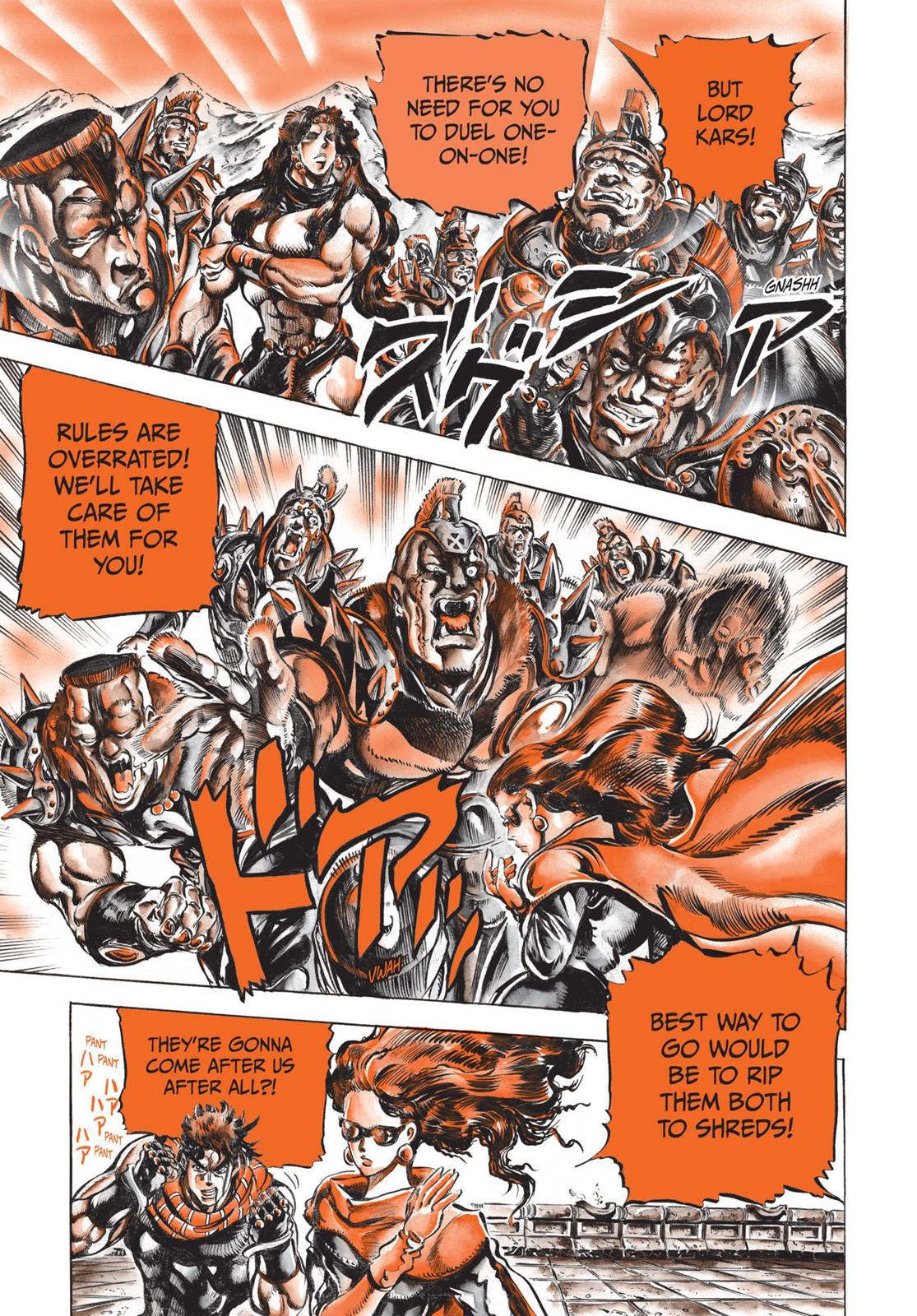 Read JoJo's Bizarre Adventure Part 2 Battle Tendency en Manga Online
