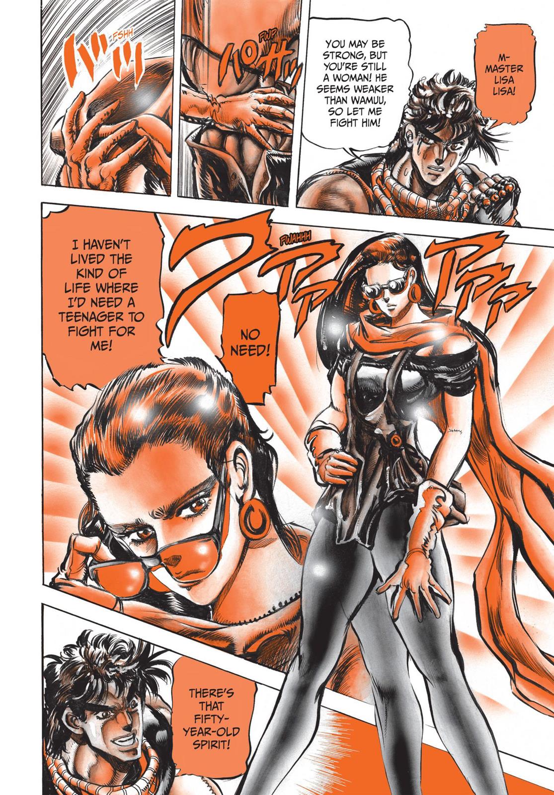 Read JoJo's Bizarre Adventure Part 2 Battle Tendency en Manga Online