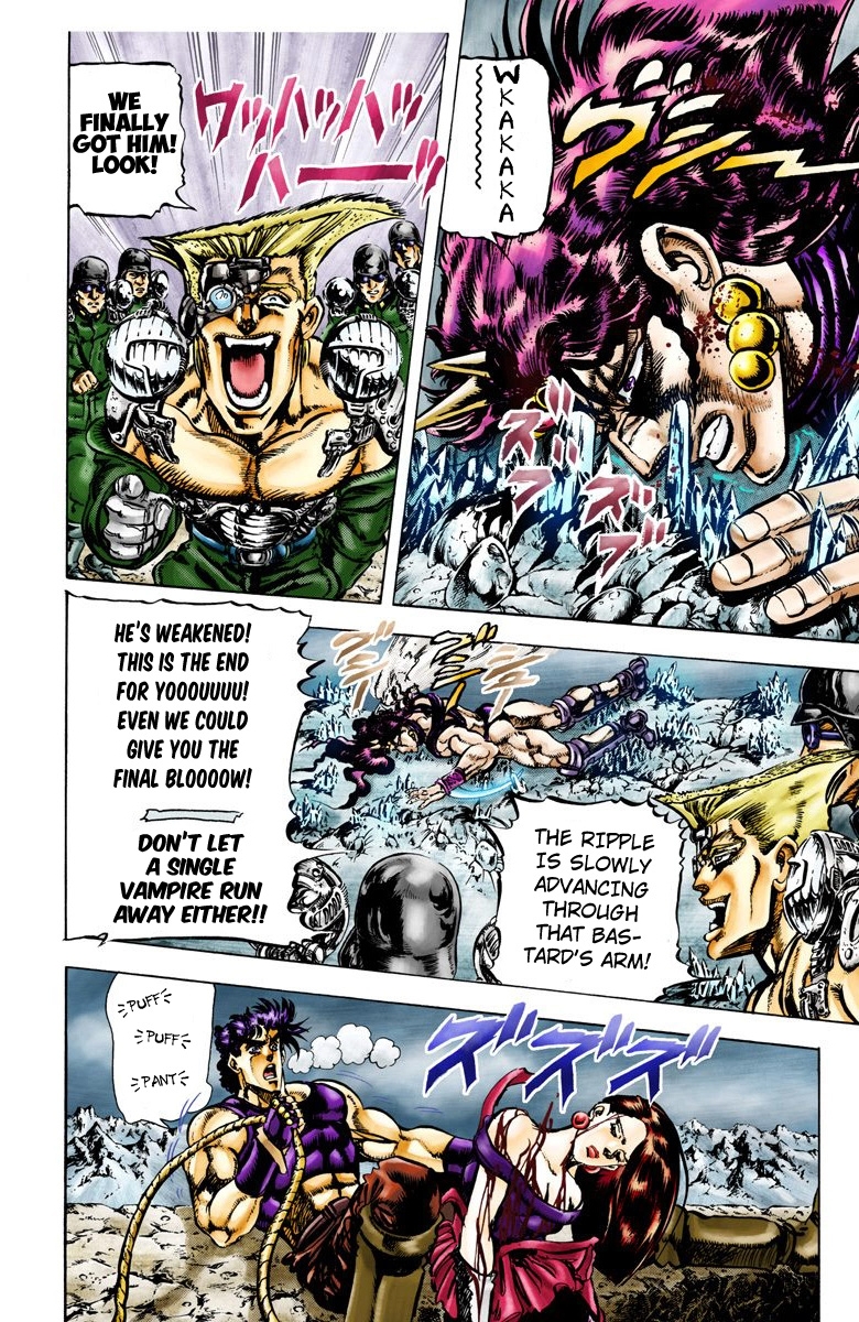 Read JoJo's Bizarre Adventure Part 2 Battle Tendency en Manga Online