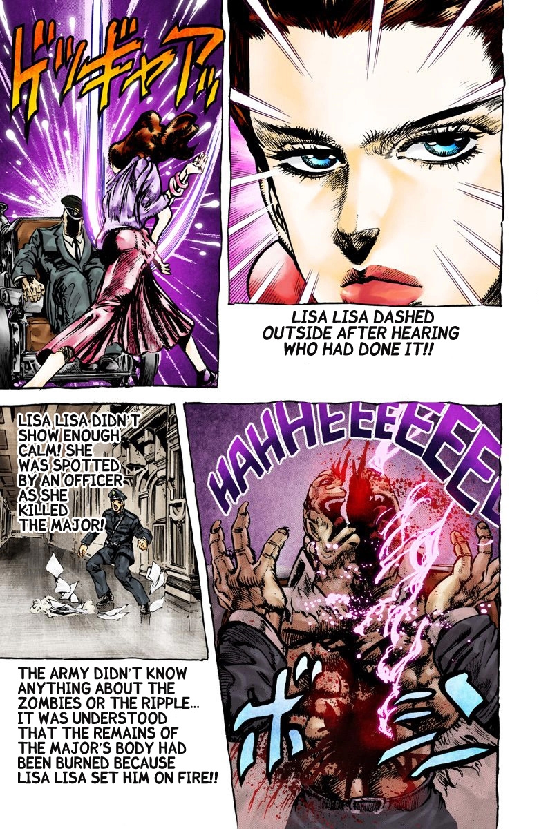 Read JoJo's Bizarre Adventure Part 2 Battle Tendency en Manga Online