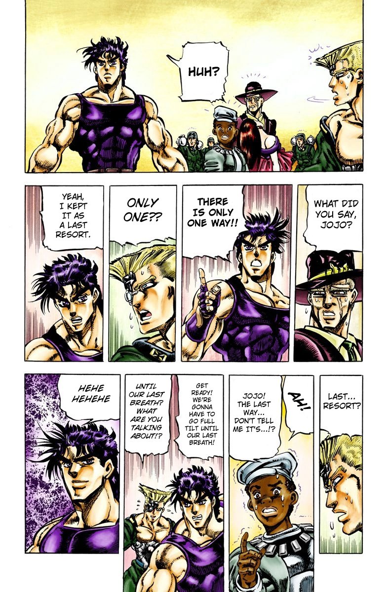 Read JoJo's Bizarre Adventure Part 2 Battle Tendency en Manga Online