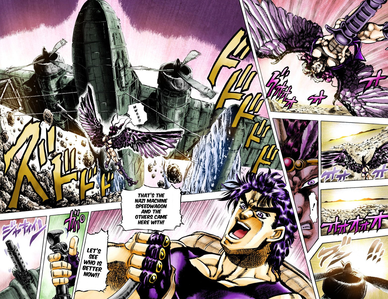 Read JoJo's Bizarre Adventure Part 2 Battle Tendency en Manga Online