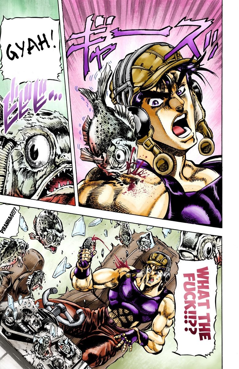 Read JoJo's Bizarre Adventure Part 2 Battle Tendency en Manga Online
