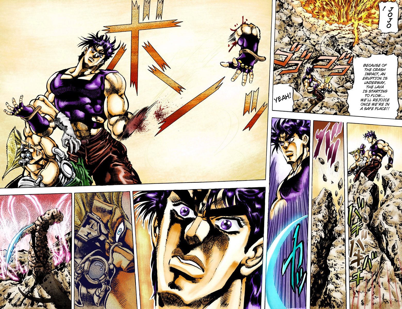 Read JoJo's Bizarre Adventure Part 2 Battle Tendency en Manga Online