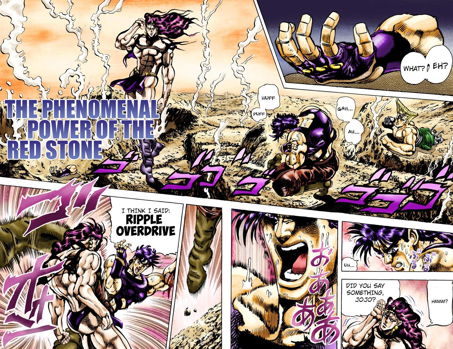 Read JoJo's Bizarre Adventure Part 2 Battle Tendency en Manga Online