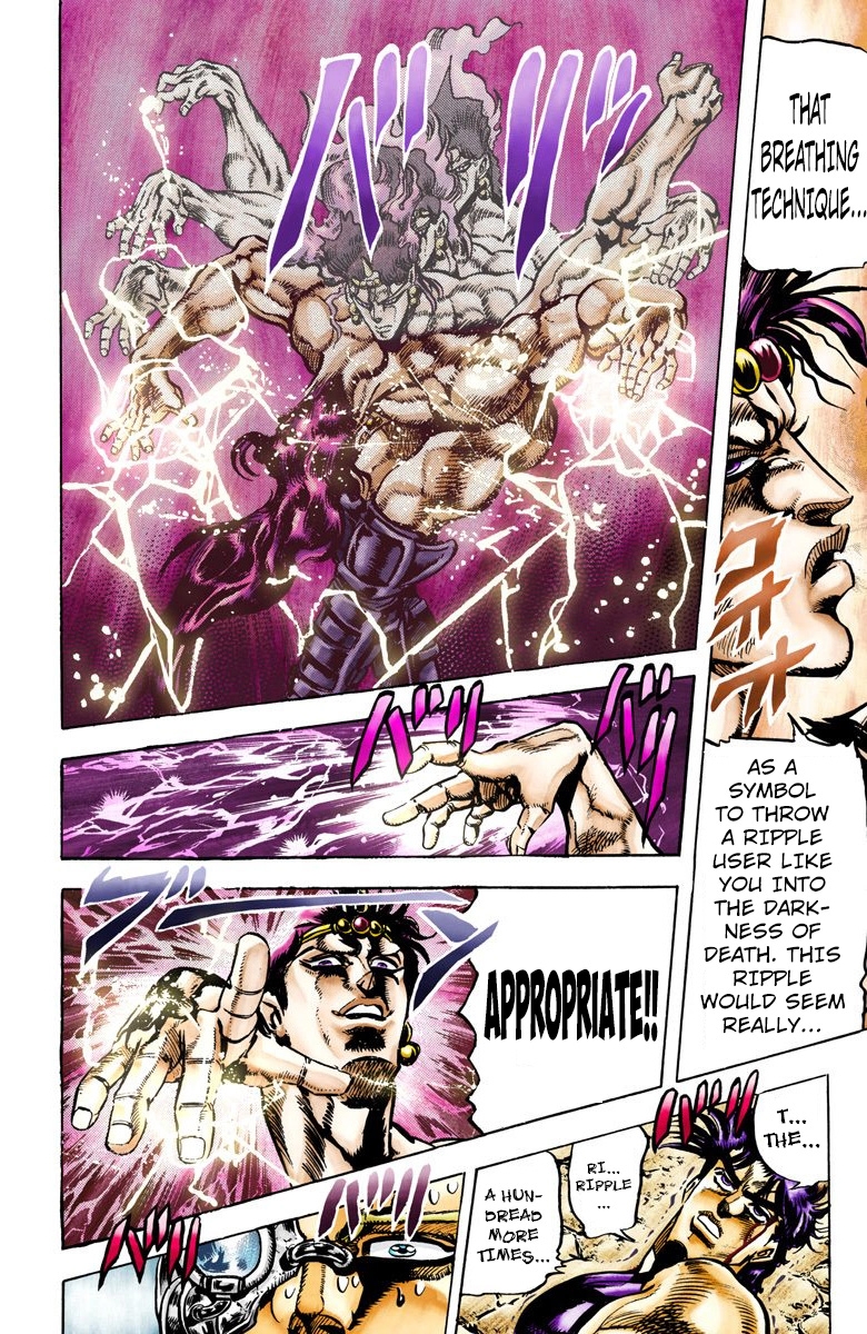 Read JoJo's Bizarre Adventure Part 2 Battle Tendency en Manga Online