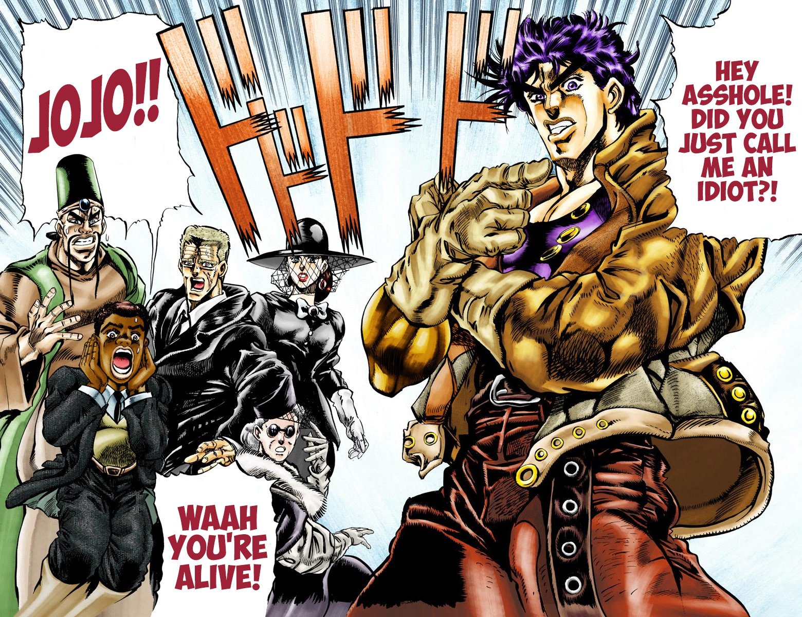 Read JoJo's Bizarre Adventure Part 2 Battle Tendency en Manga Online