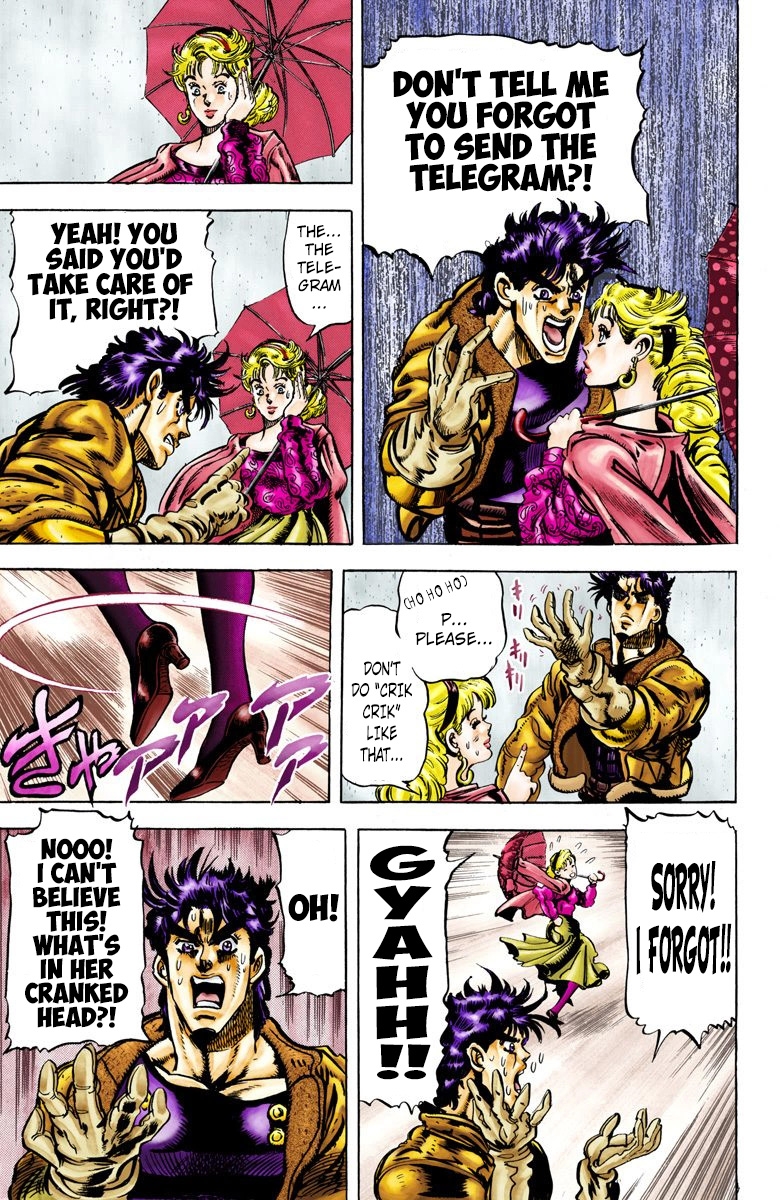 Read JoJo's Bizarre Adventure Part 2 Battle Tendency en Manga Online