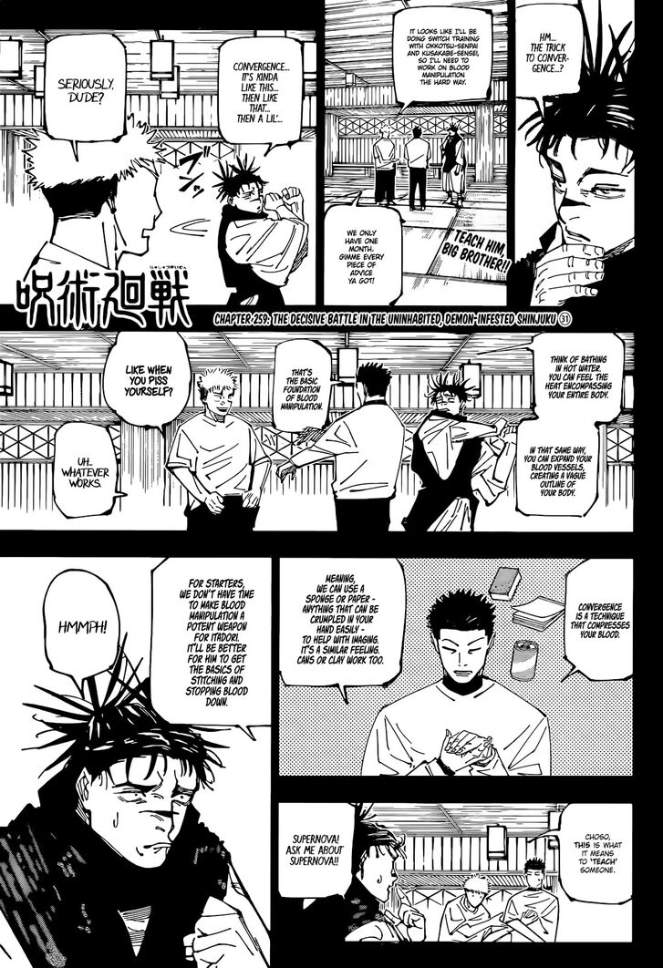 Read Jujutsu Kaisen en Manga Online