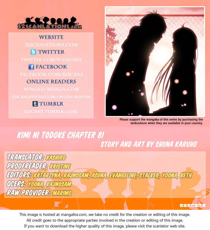 Read Kimi ni Todoke en Manga Online