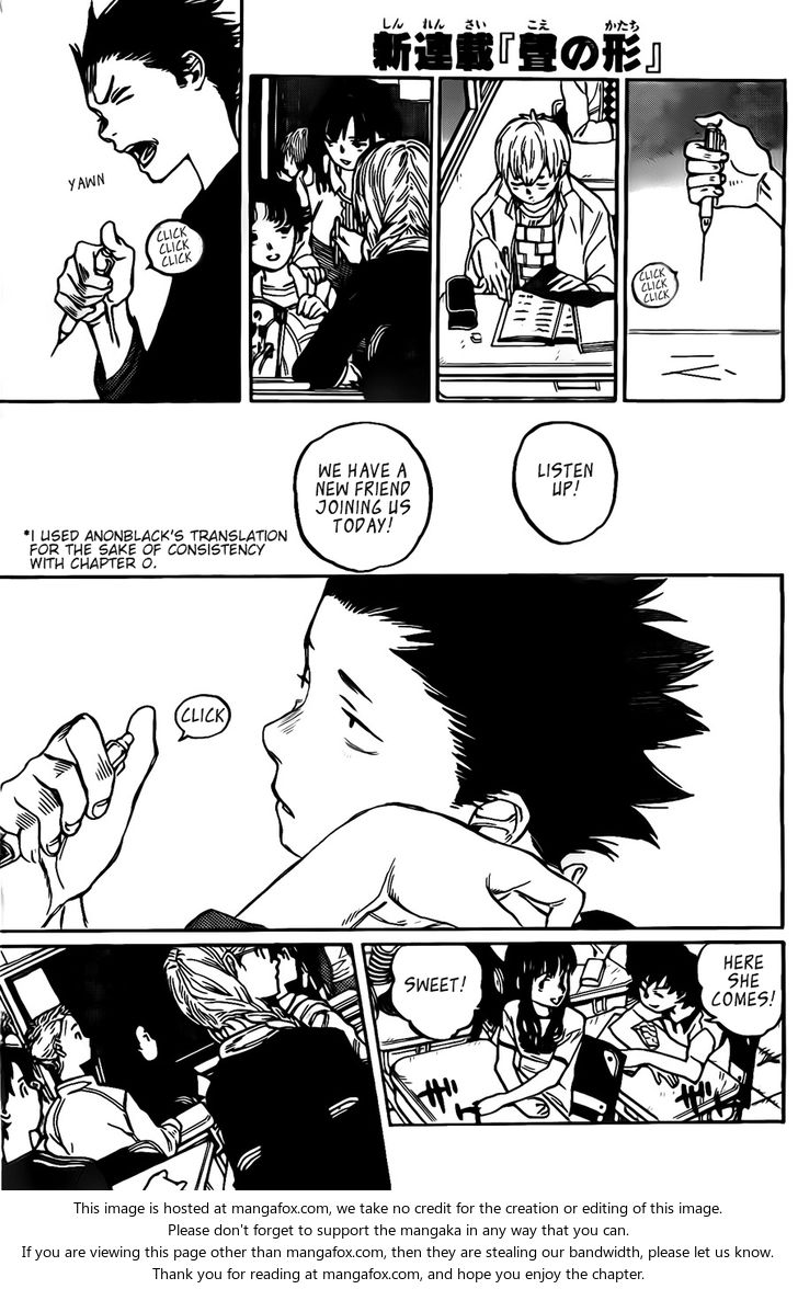 Read Koe no Katachi en Manga Online