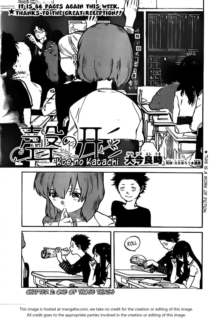 Read Koe no Katachi en Manga Online