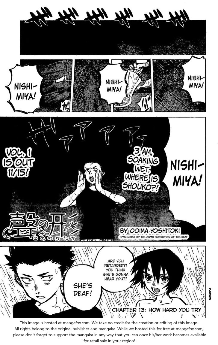 Read Koe no Katachi en Manga Online
