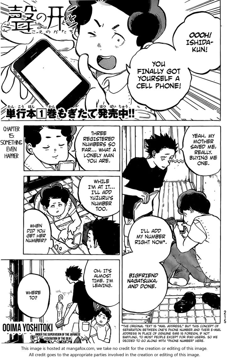 Read Koe no Katachi en Manga Online