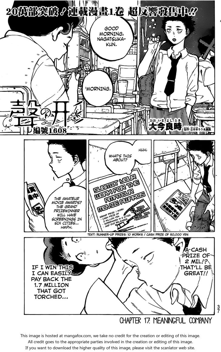 Read Koe no Katachi en Manga Online