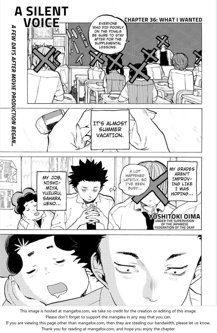 Read Koe no Katachi en Manga Online
