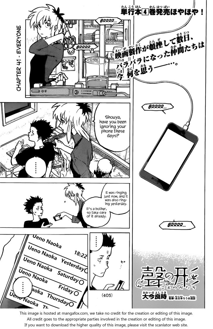 Read Koe no Katachi en Manga Online