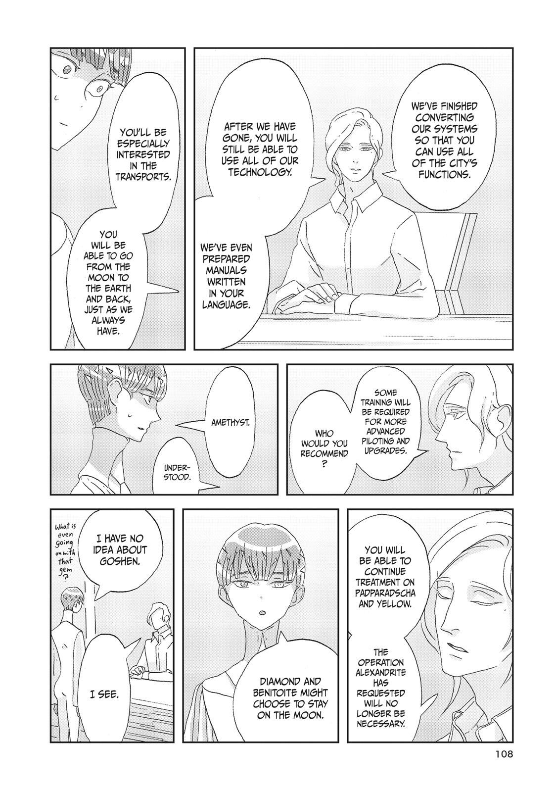 Read Land of the Lustrous en Manga Online