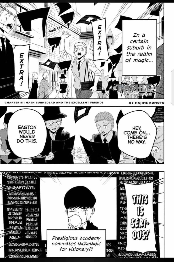 Read MASHLE en Manga Online