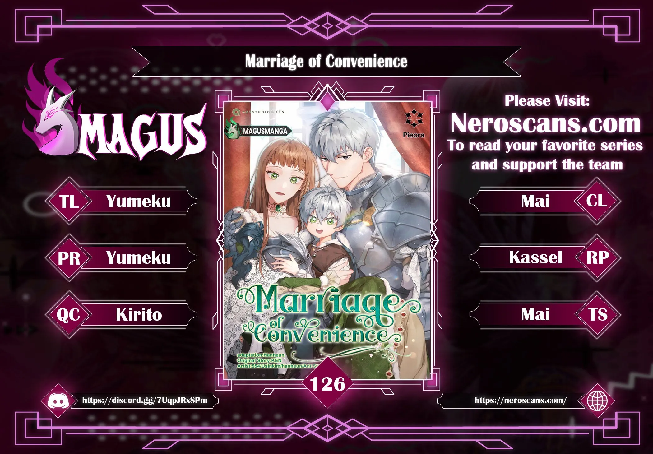 Read Marriage of Convenience en Manga Online