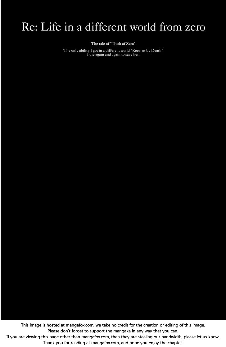 Read Re:Zero  Truth of Zero EN Manga Online