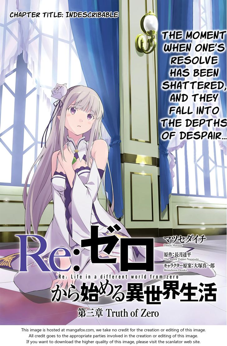 Read Re:Zero  Truth of Zero en Manga Online
