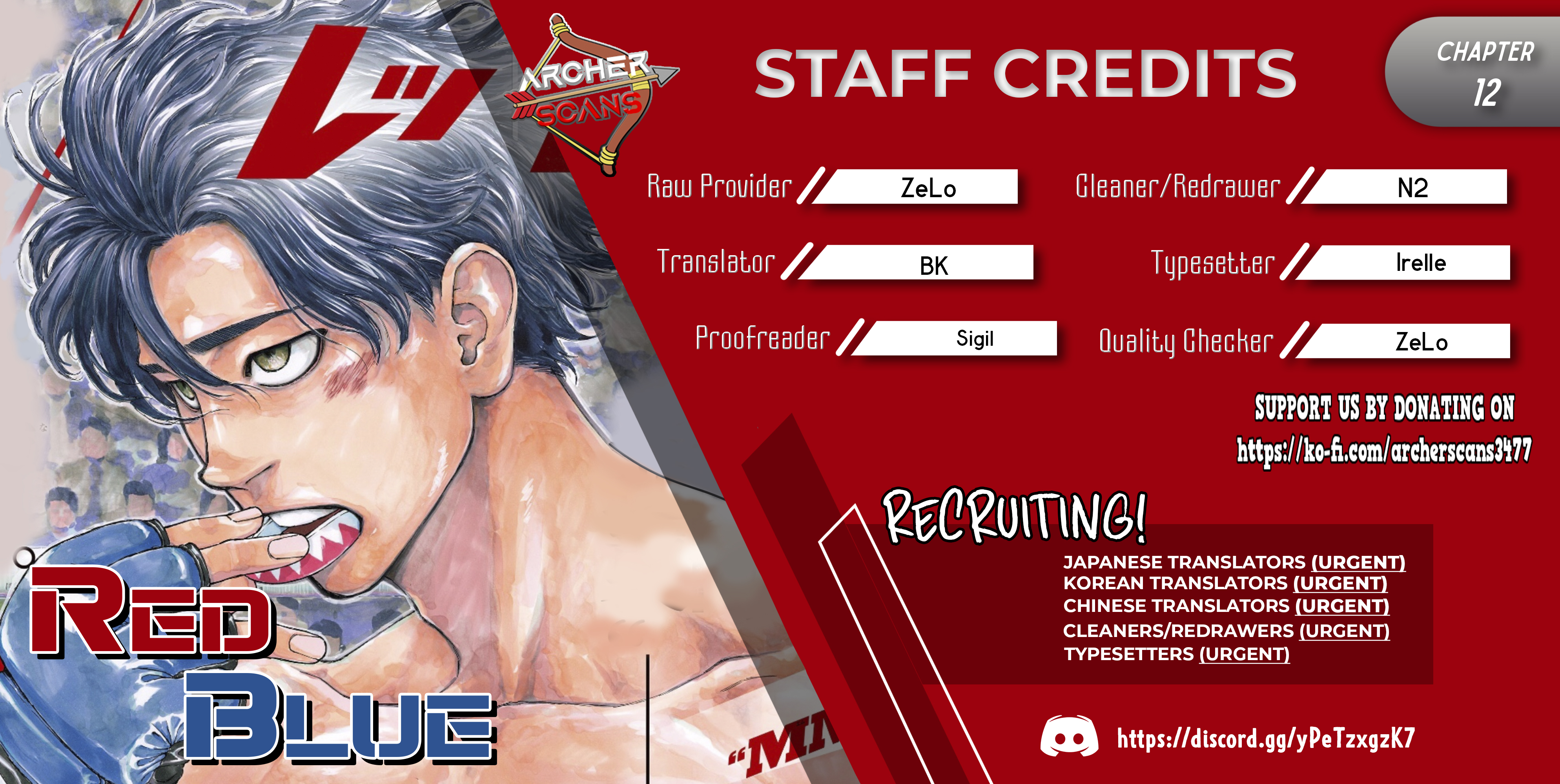 Read Red Blue en Manga Online