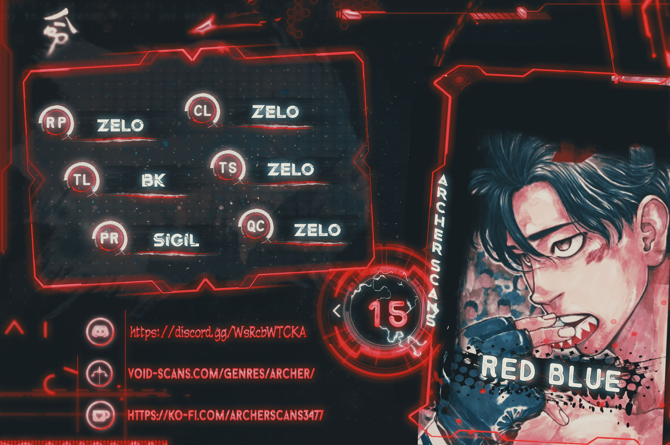 Read Red Blue en Manga Online