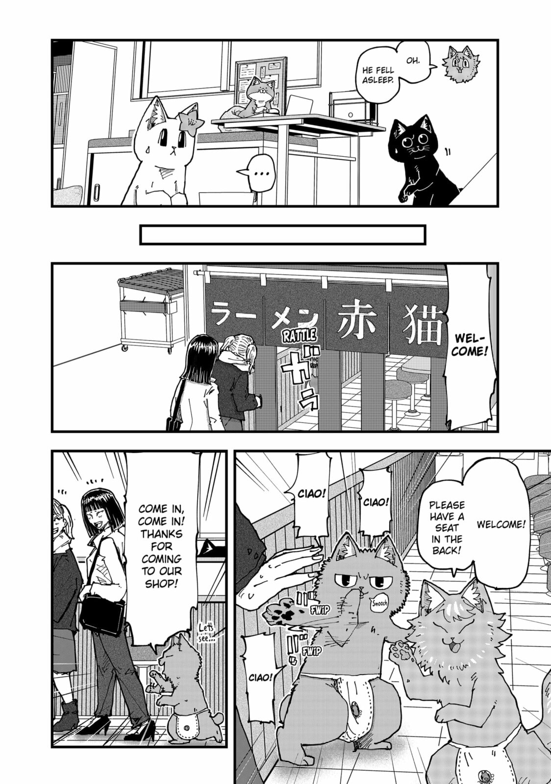 Read Red Cat Ramen en Manga Online