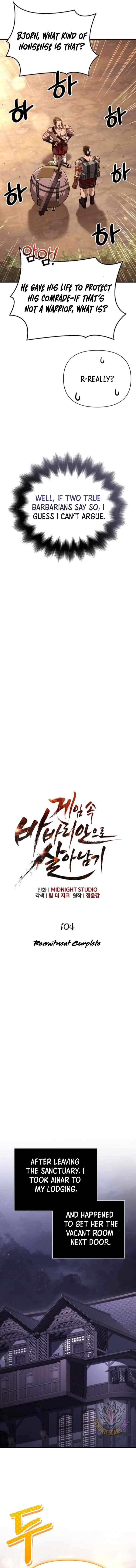 Read Surviving the Game as a Barbarian en Manga Online
