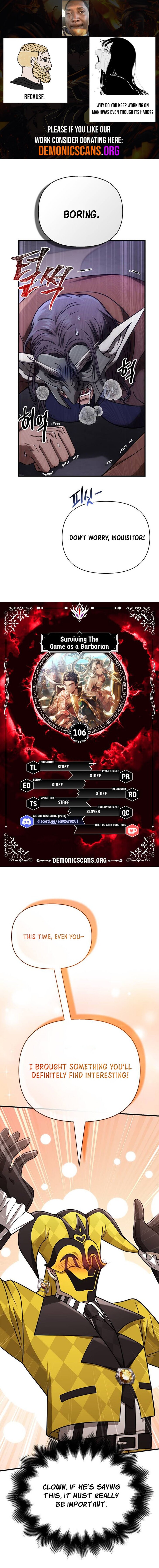 Read Surviving the Game as a Barbarian en Manga Online