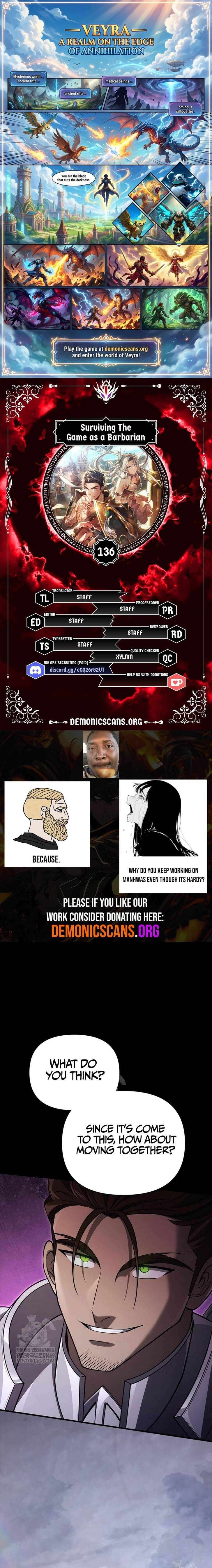 Read Surviving the Game as a Barbarian en Manga Online