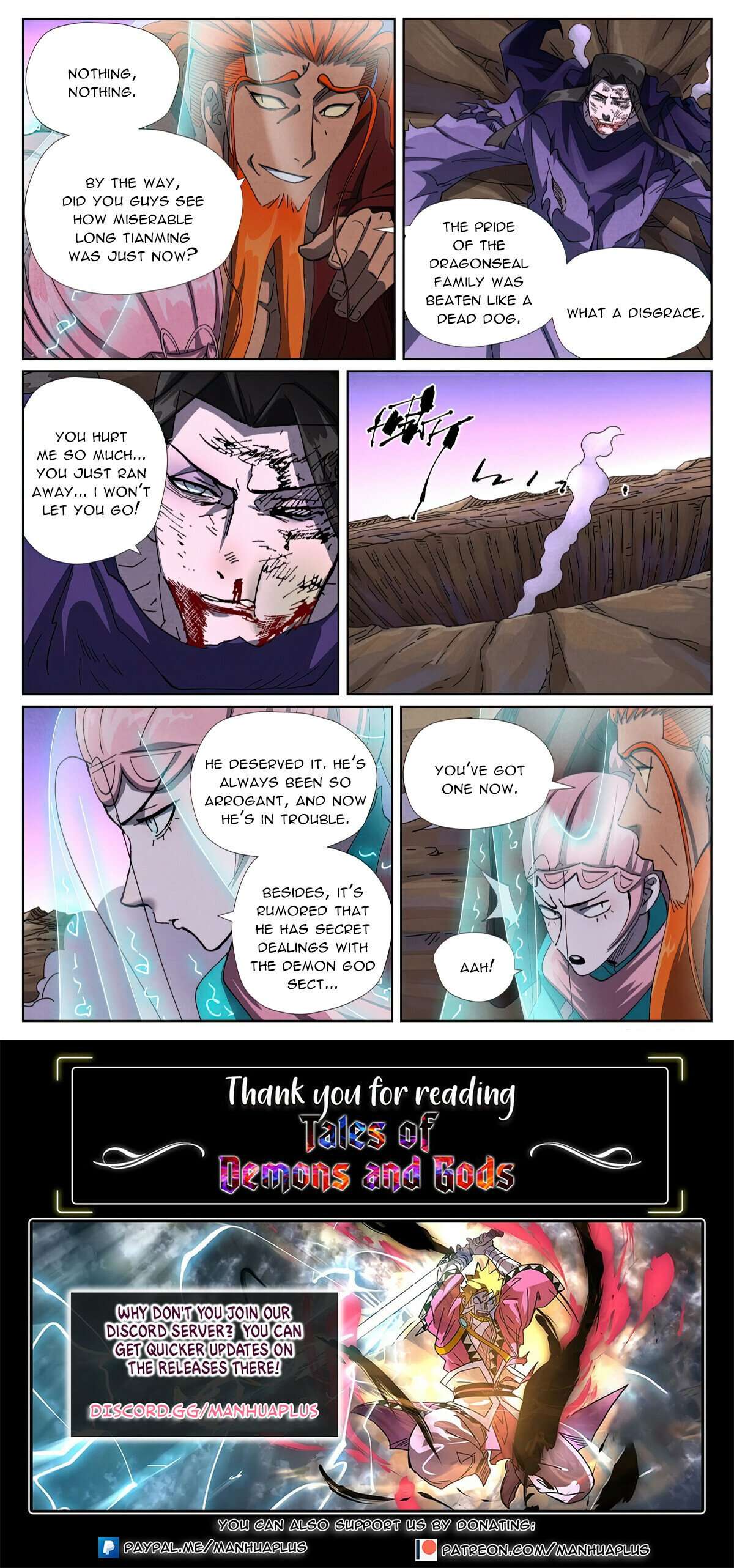 Read Tales of Demons and Gods en Manga Online