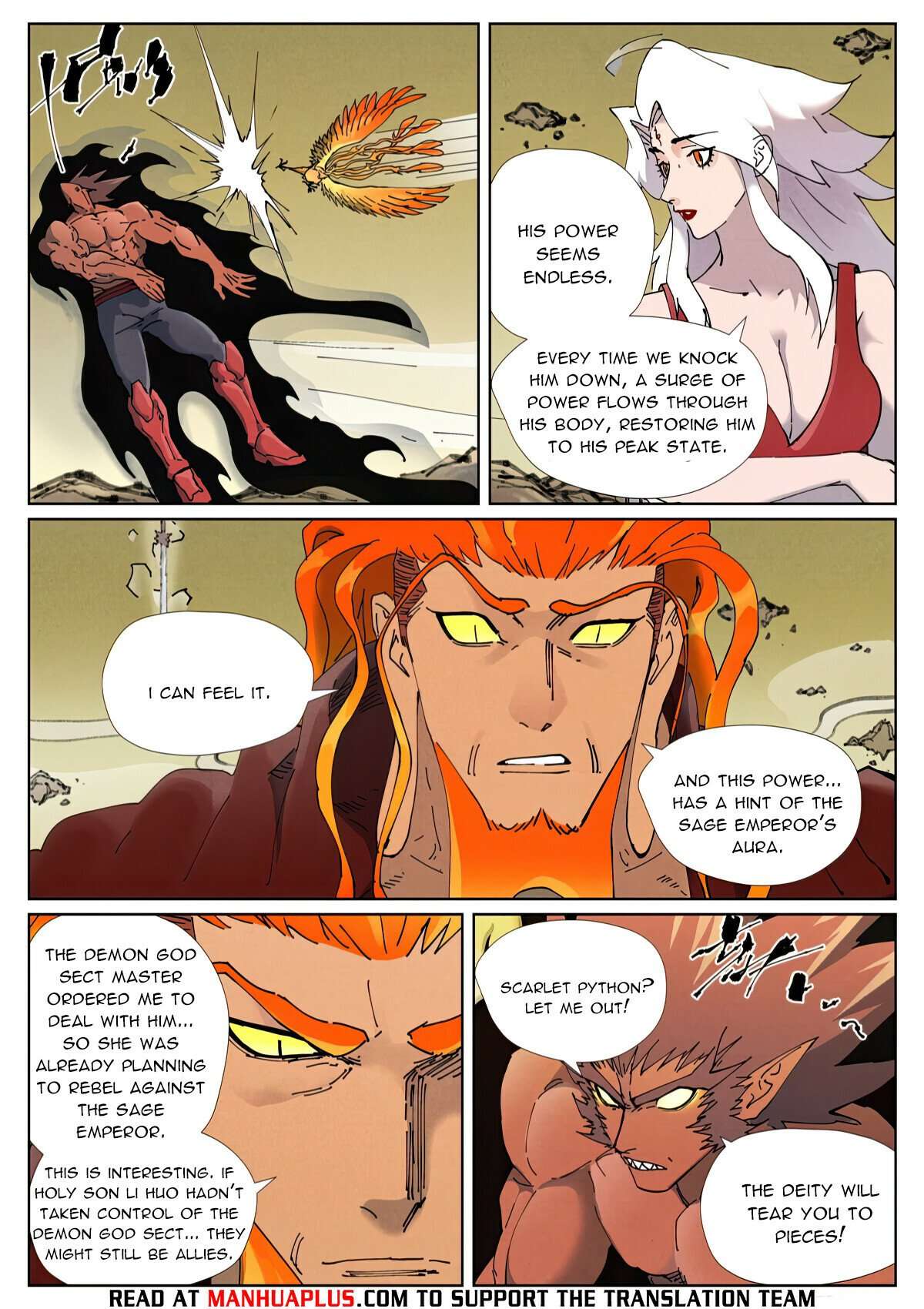 Read Tales of Demons and Gods en Manga Online