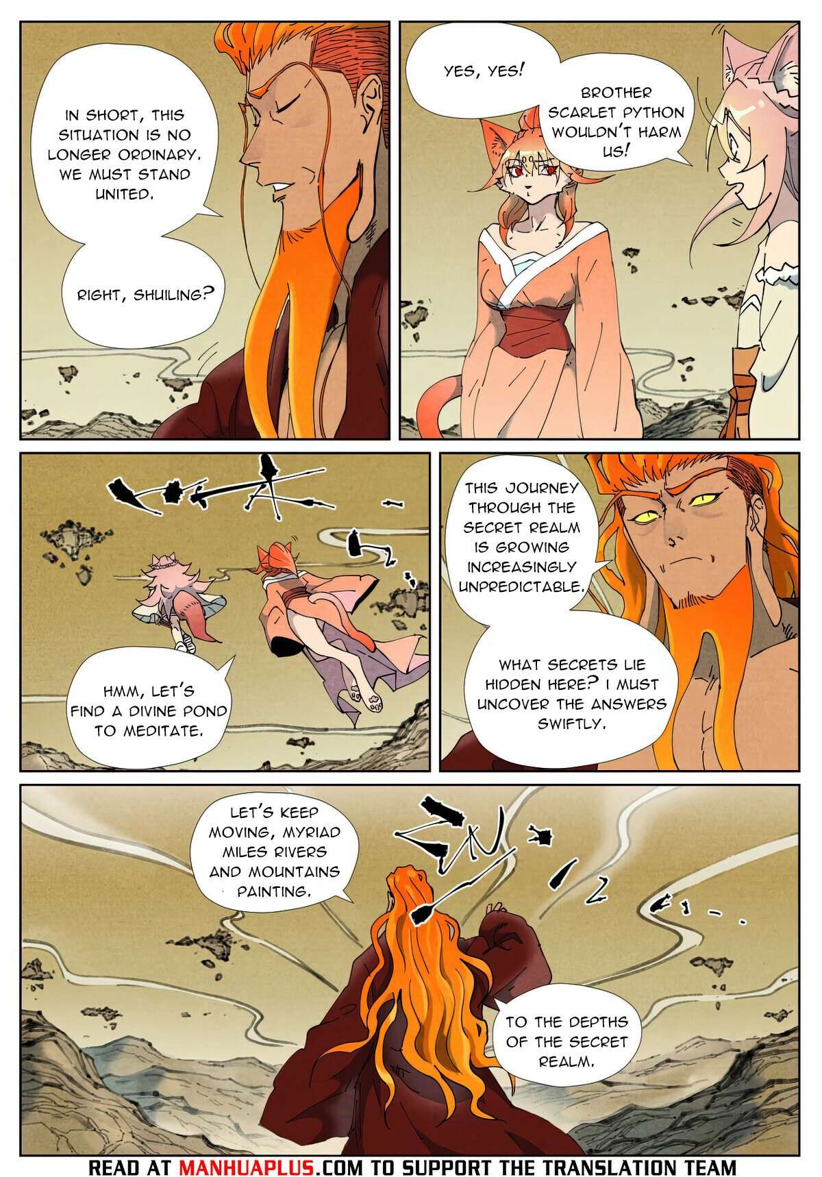 Read Tales of Demons and Gods en Manga Online