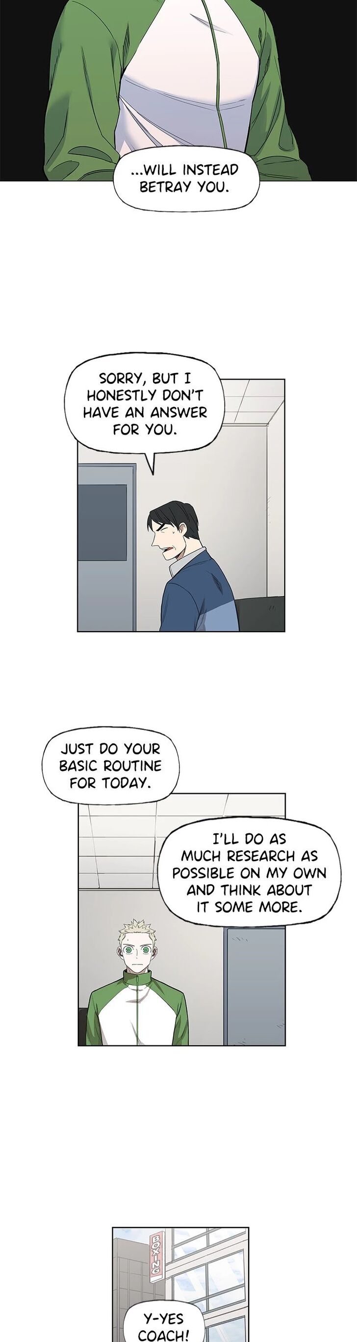 Read The Boxer en Manga Online